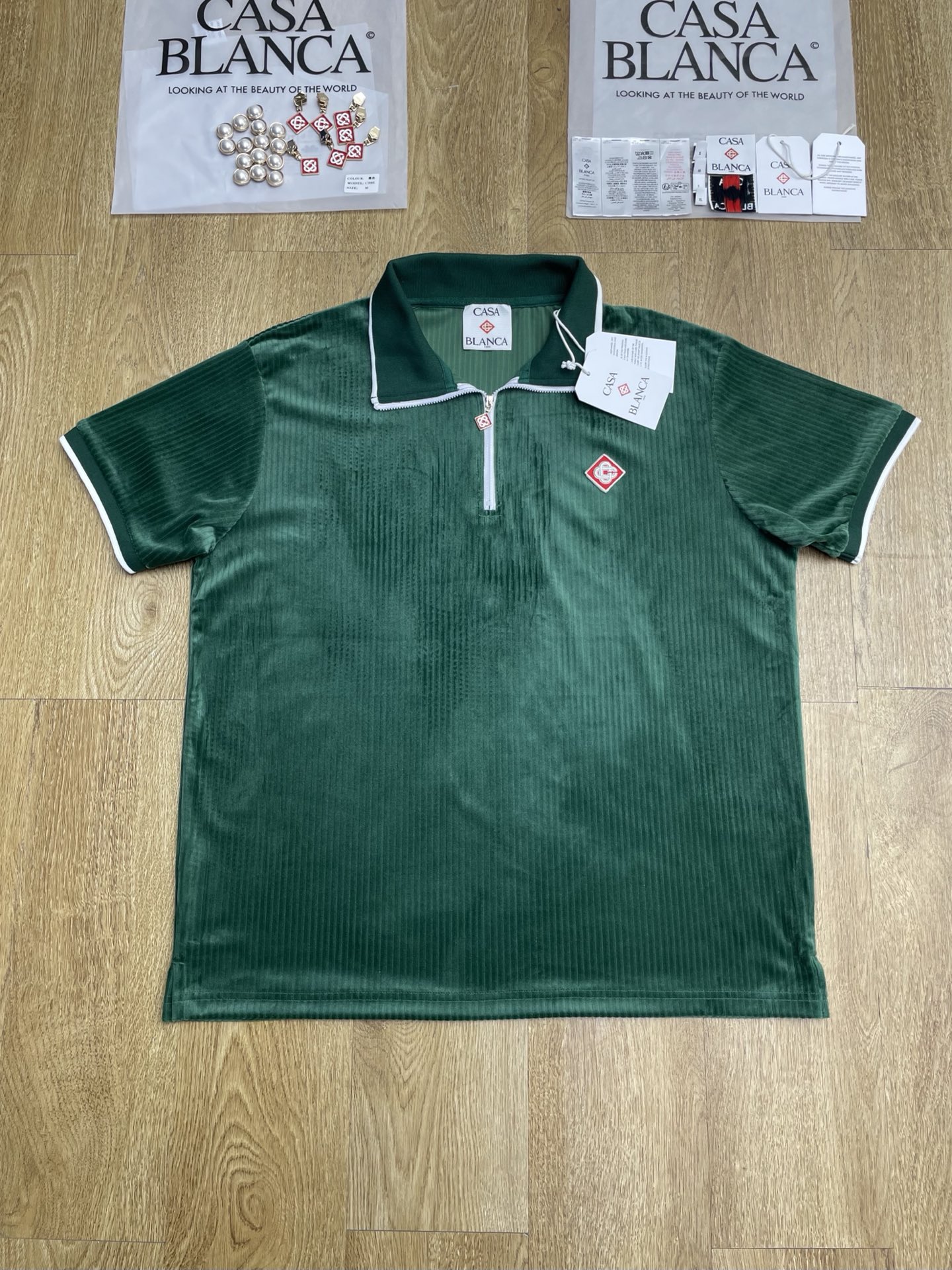 Casablanca Polo Shirt Size S-XL