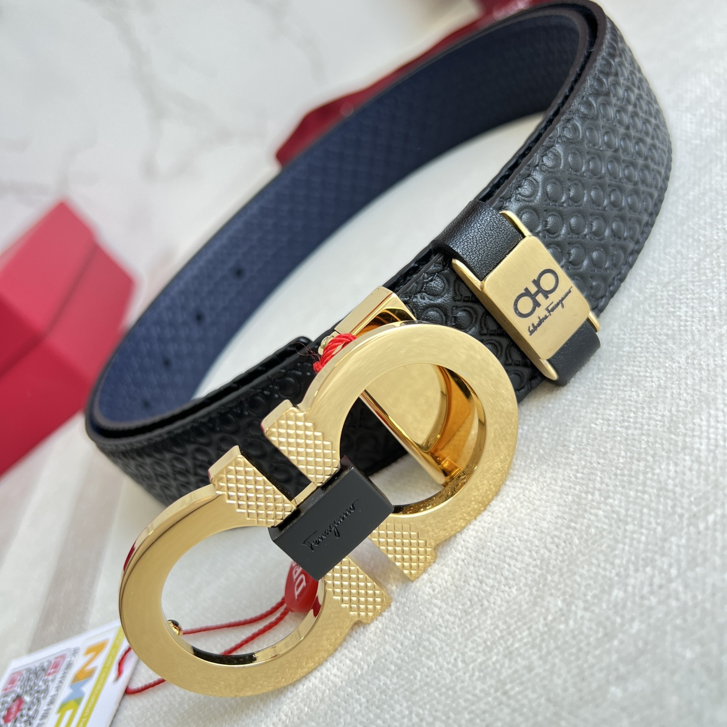 Ferragamo Mens Belt Width 3.5cm