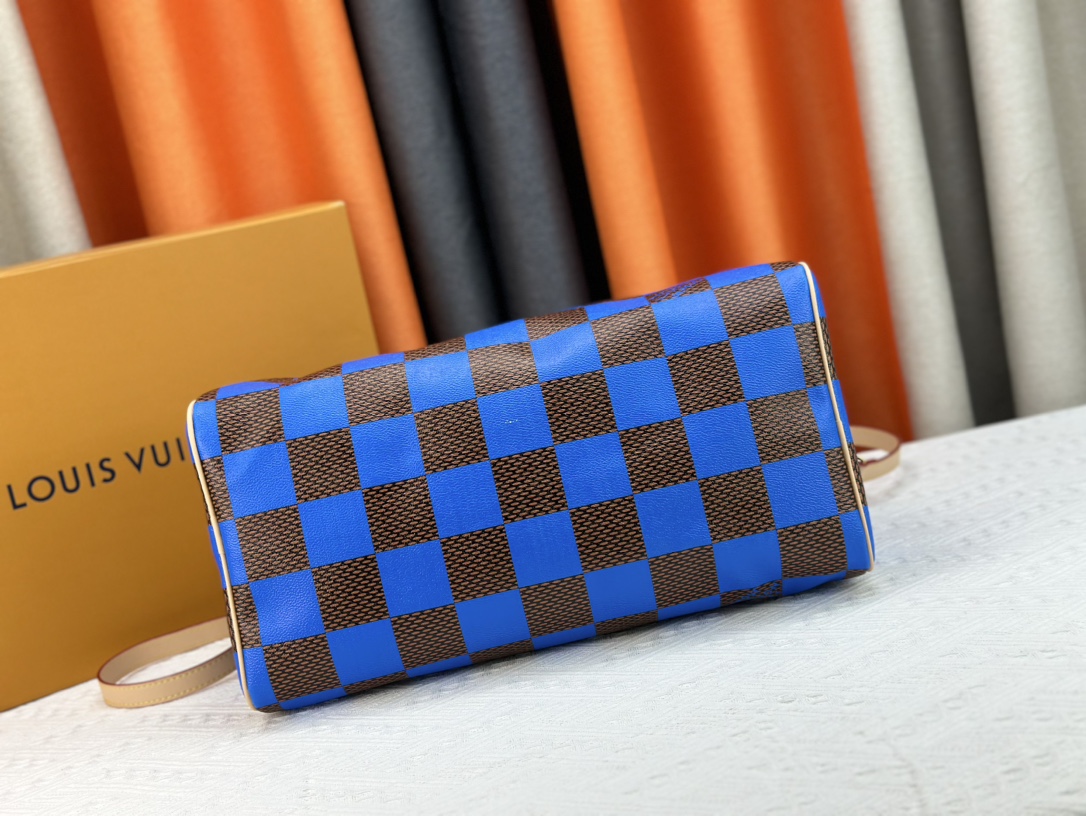 Louis Vuitton M24422 Speedy P9 Bandoulière 40 Monogram Leather Pharrell Williams Travel Bags Size 40*26*23cm