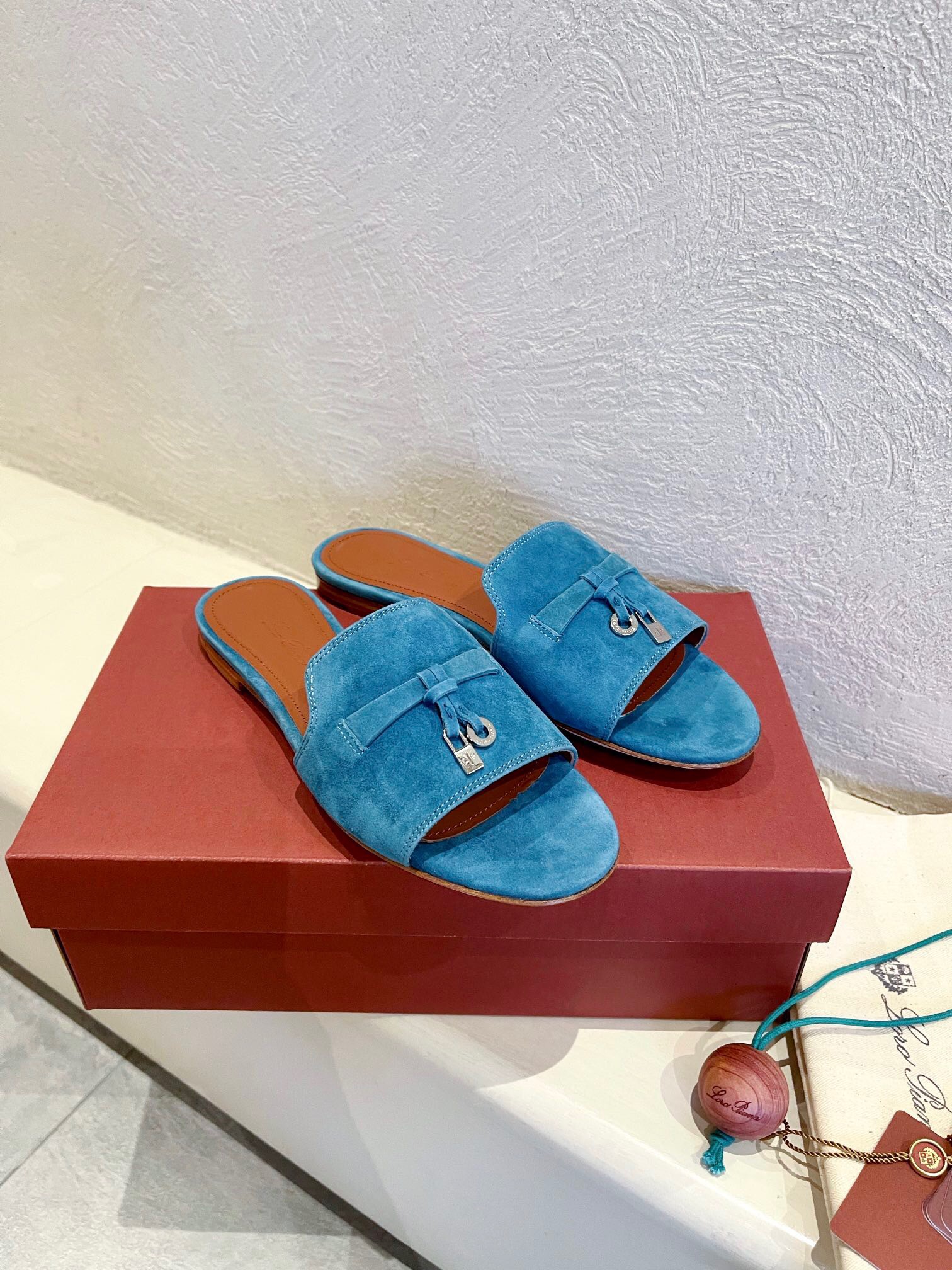 Loro Piana Charms Slipper Women Slippers Size 36-41