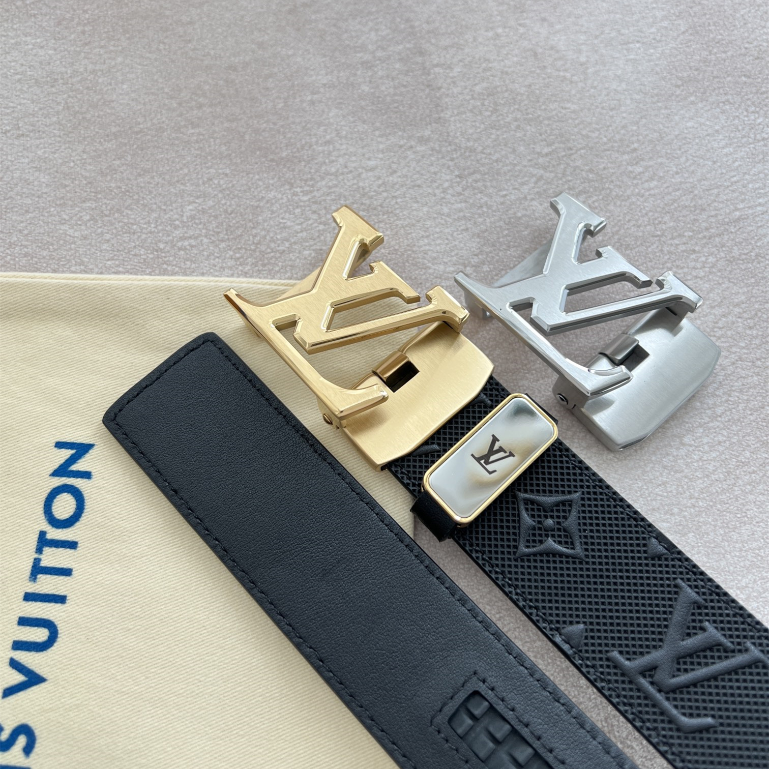 Louis Vuitton Mens Belt Width 3.5cm