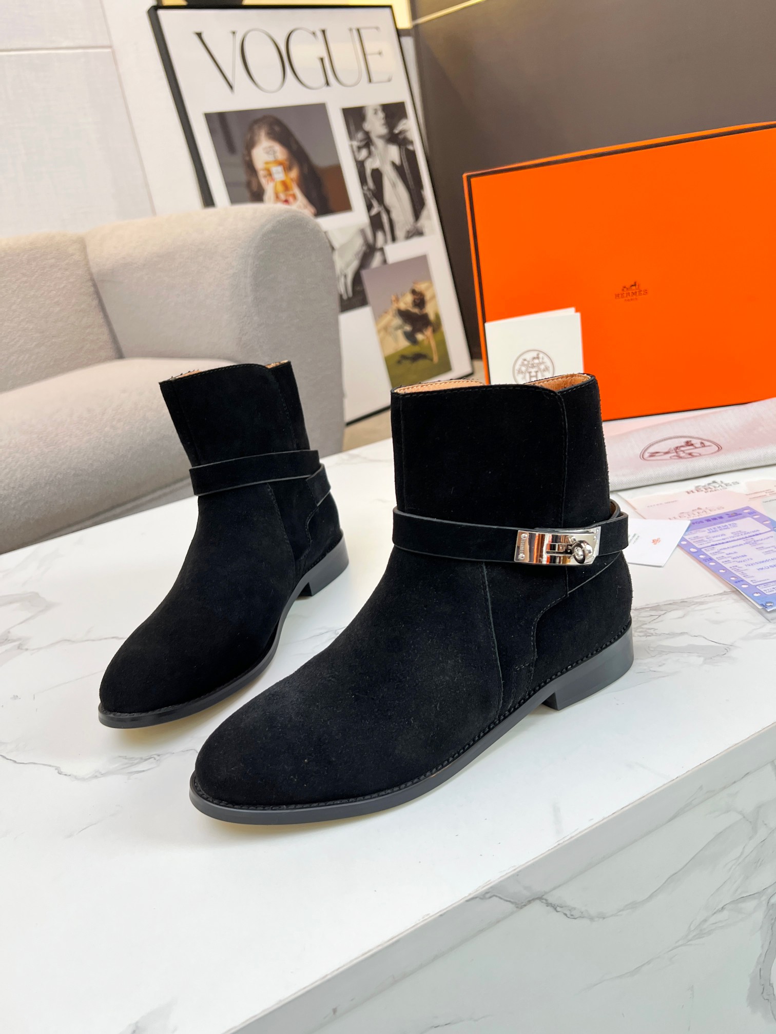 Hermes Women Kelly Boots Size 36-41