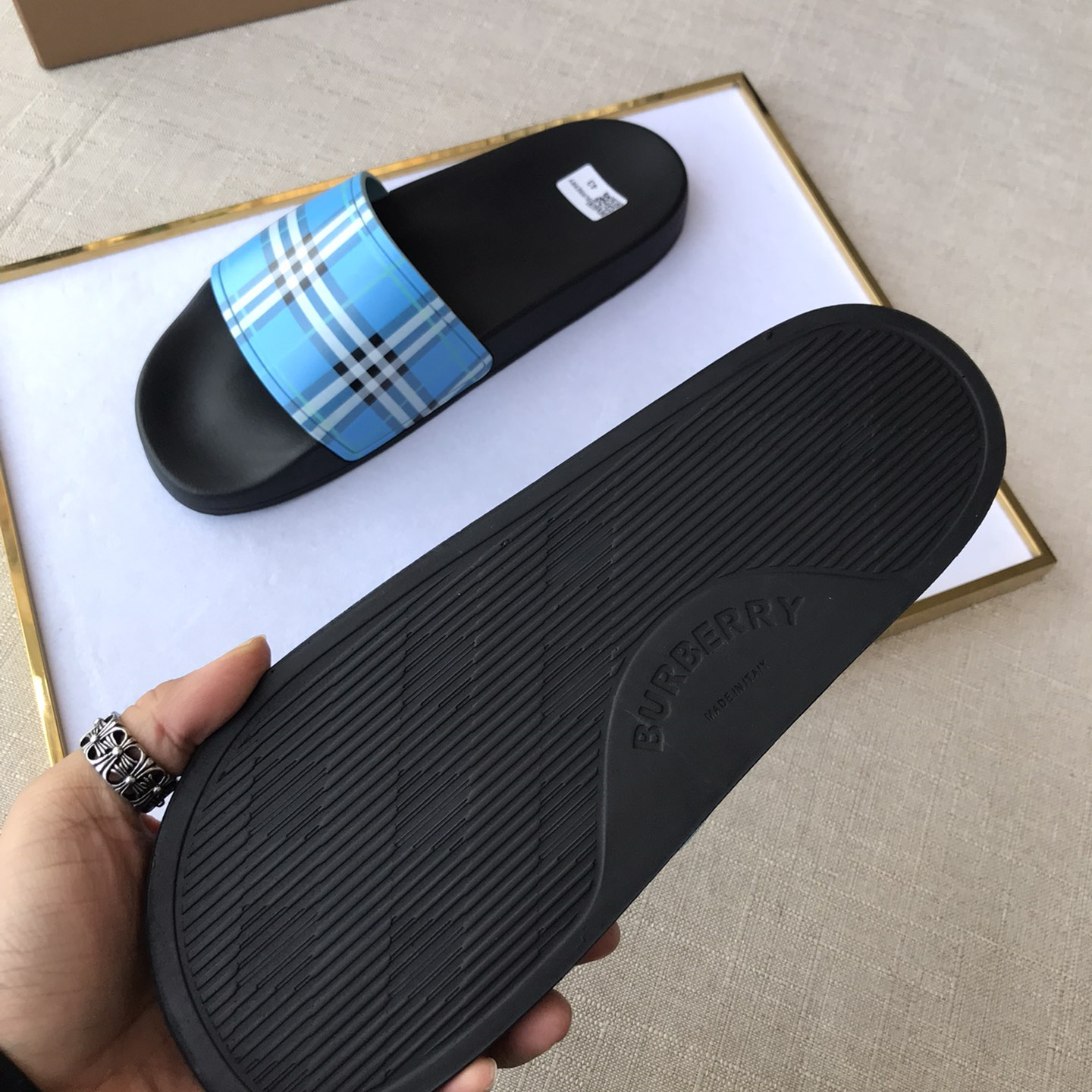 Burberry Mens Women Sandals Gr. 36-46