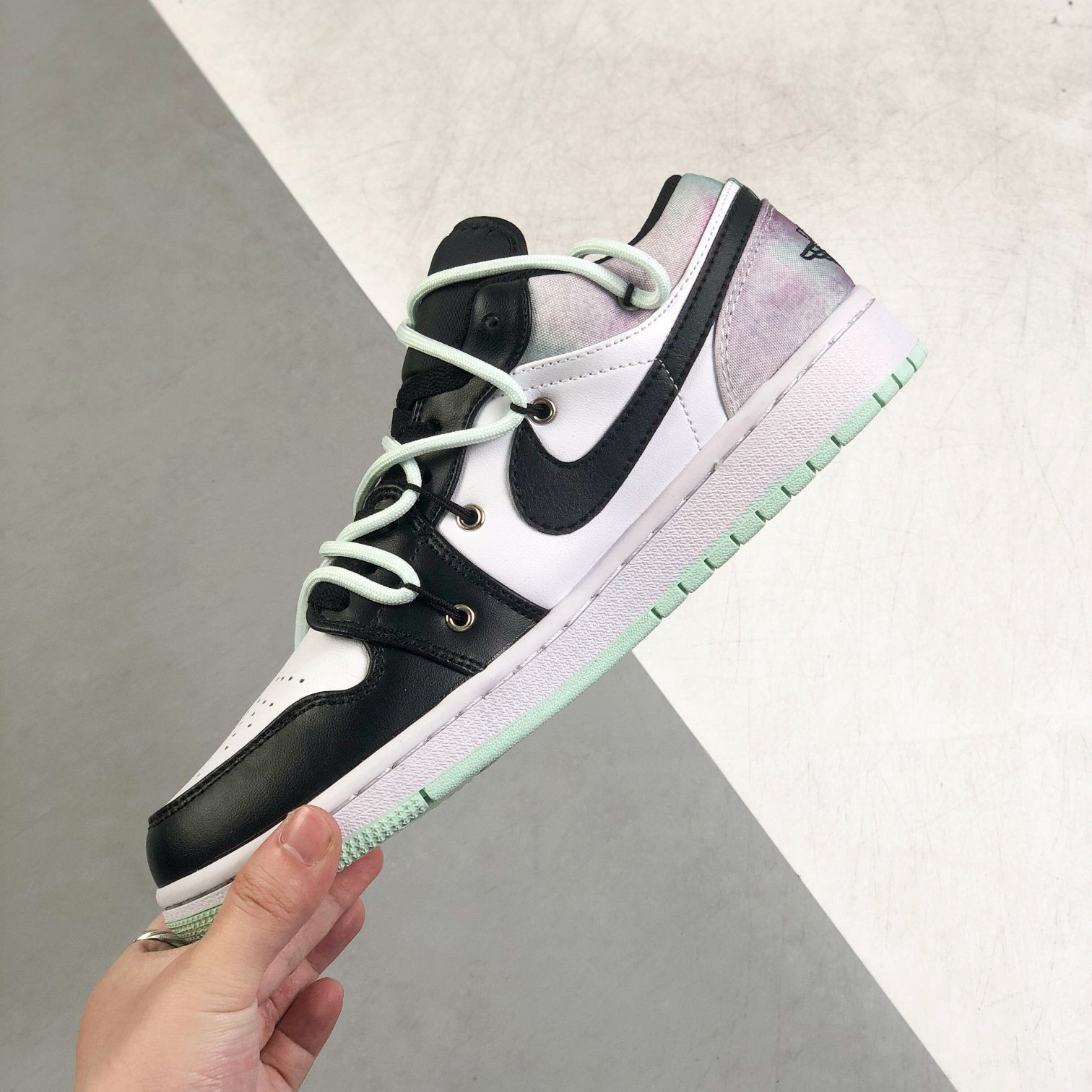 Nike Air Jordan 1 x OFF White Low Top Sneakers Shoes Gr. 36-46