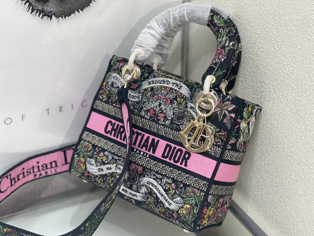 Dior Lady Women Shoulder Bags 24*20*11cm