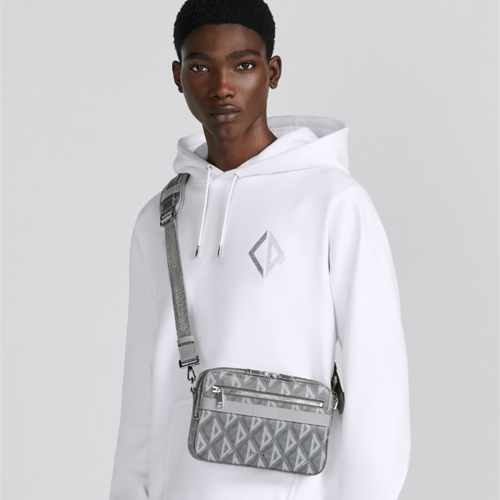 Dior Oblique Galaxy Mens Shoulder Bags Size 22*15*6cm