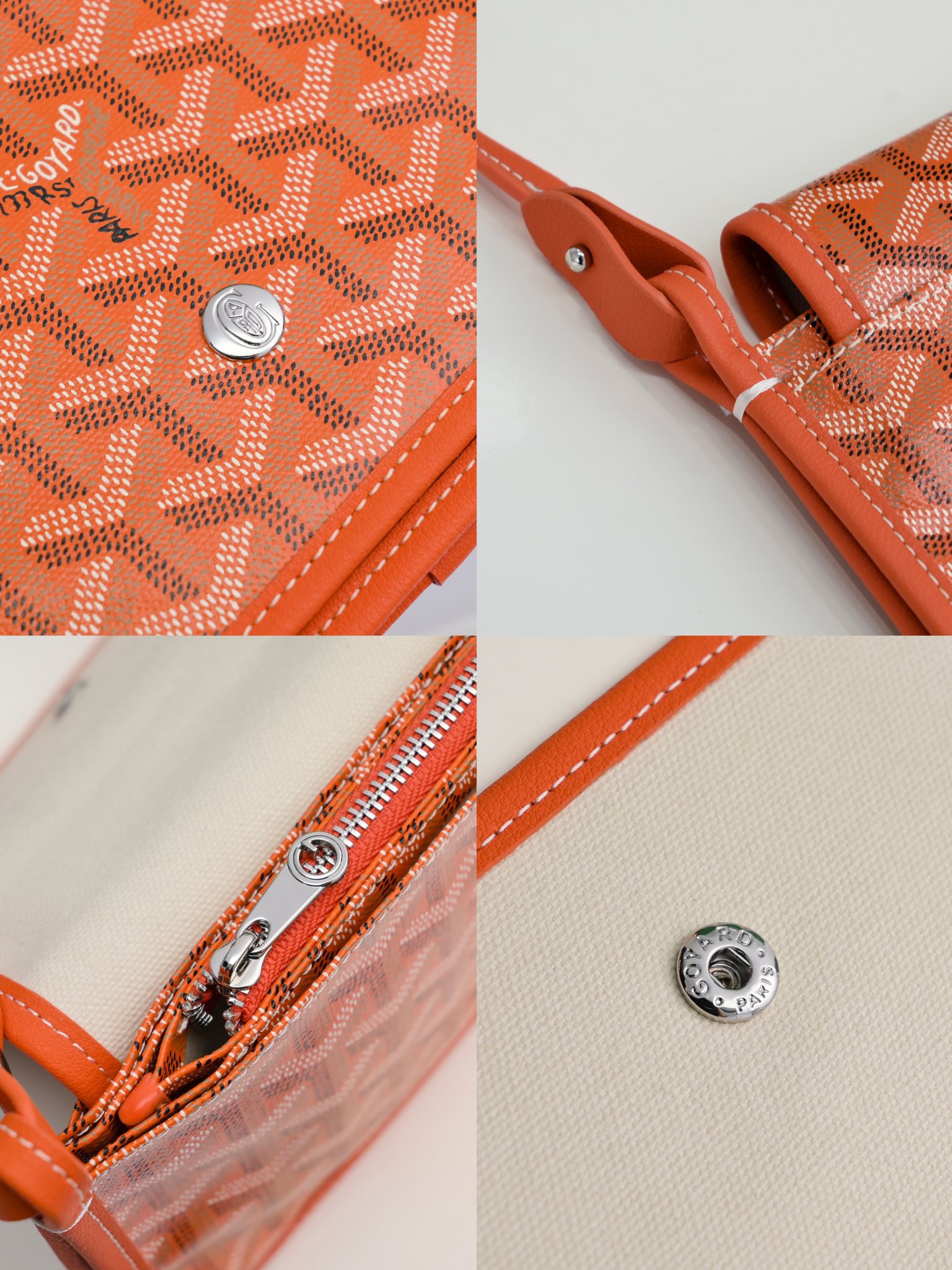 Goyard Mens Shoulder Bags Size 20.5*14*2cm