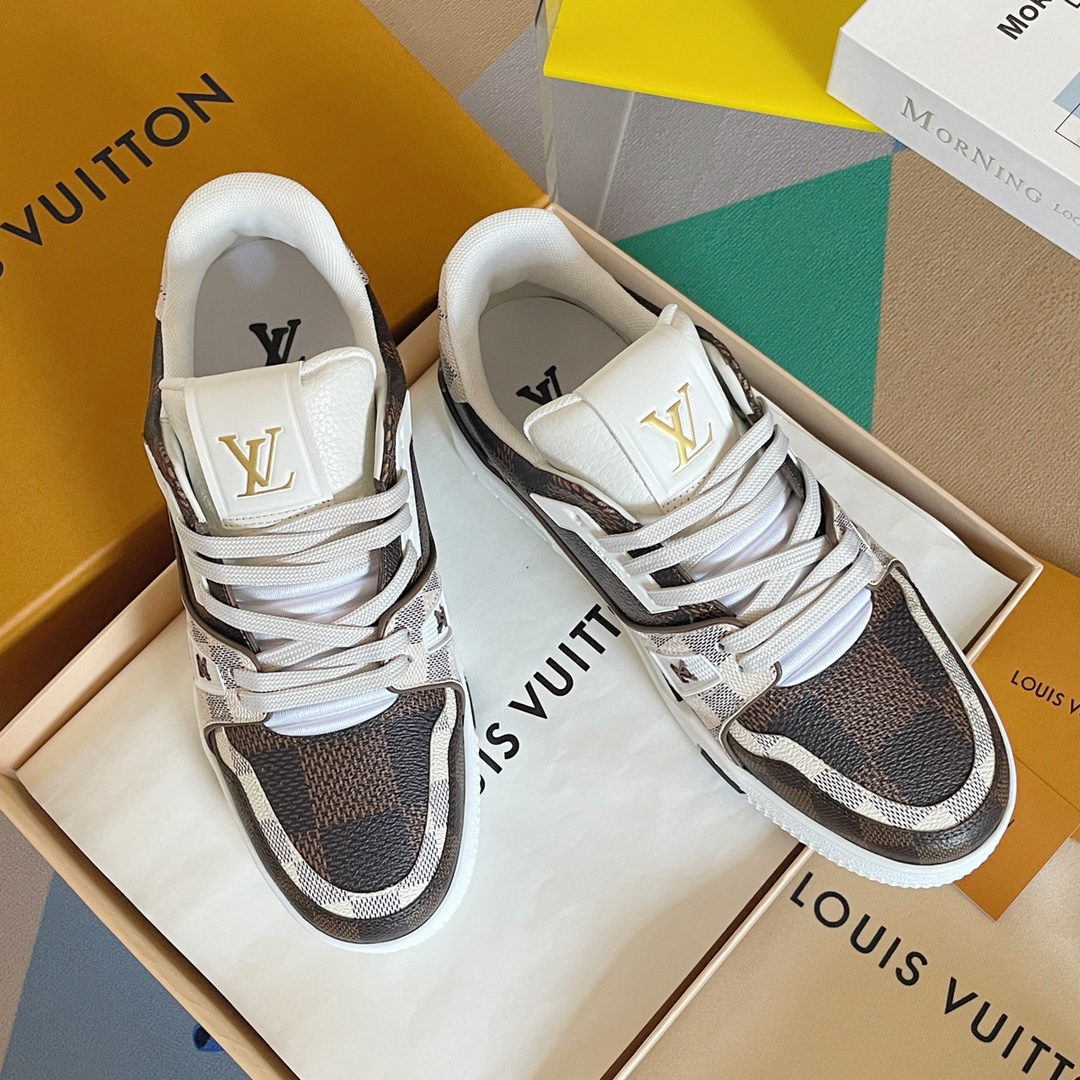 Louis Vuitton 2024New LV Trainer Sneaker Size 36-46