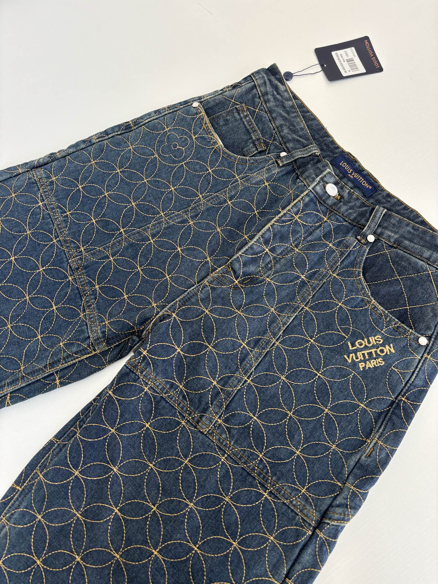 Louis Vuitton Unisex Jeans Size S-XL