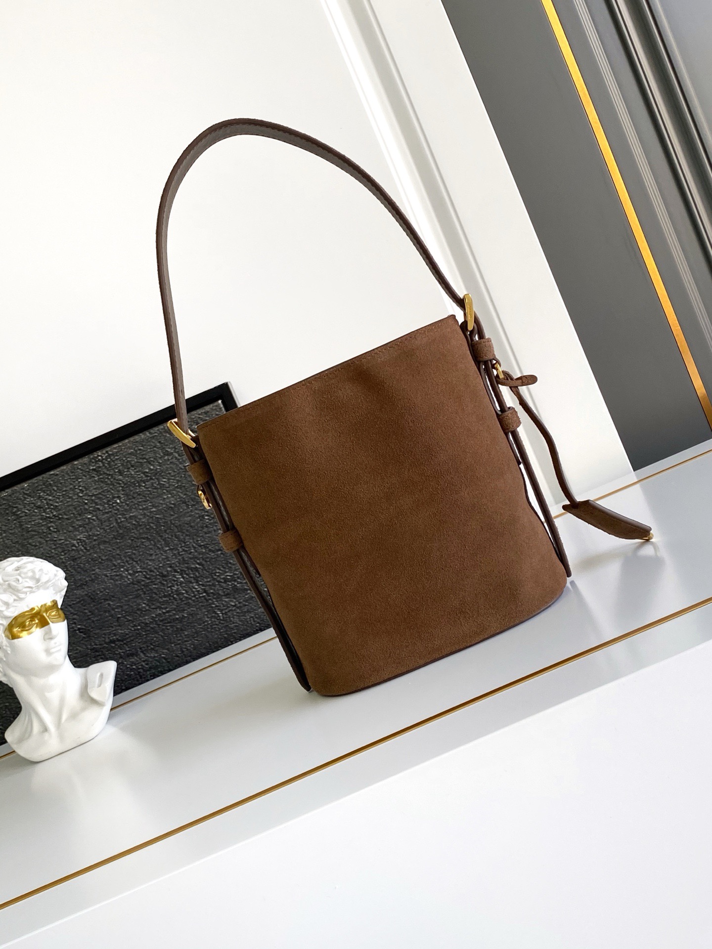 Prada 1BE078 Women Shoulder Bags 22*22*13cm