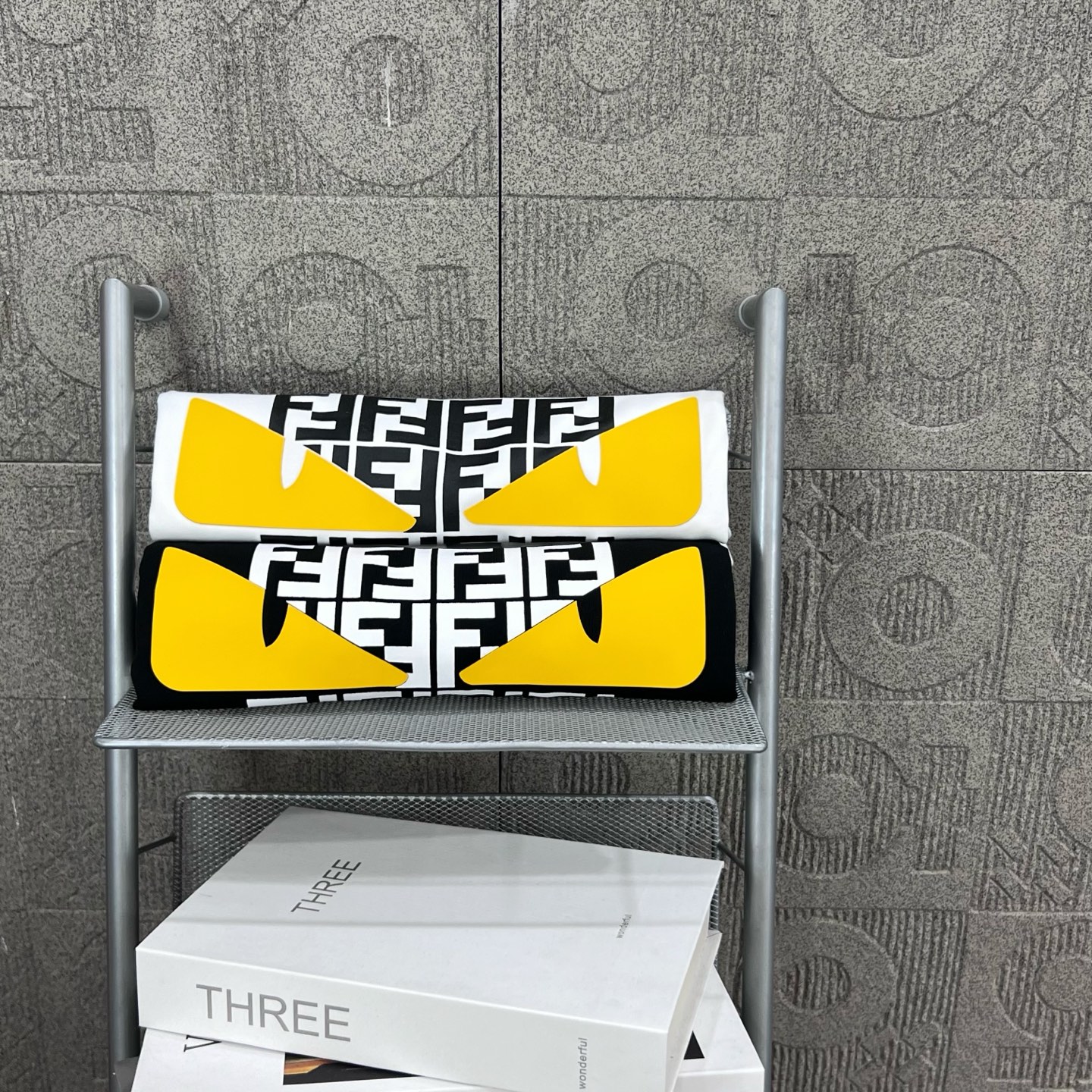 Fendi T Shirt Demon Eye Logo Size XS-L