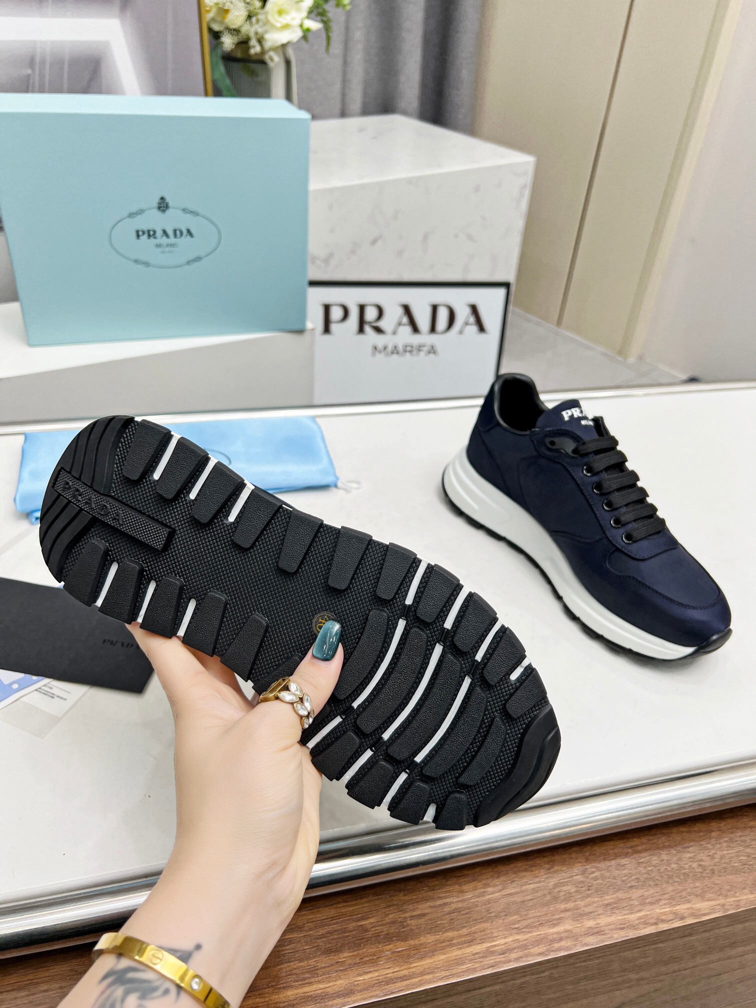 Prada 2024 New Prax 01 Re-Nylon Sneaker Size 36-46