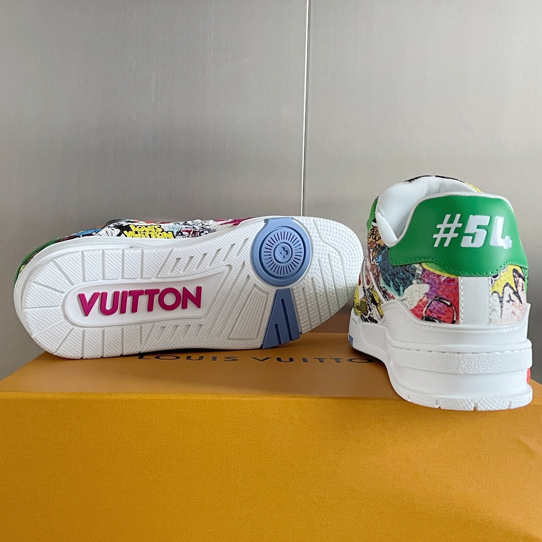 Louis Vuitton 2024New LV Trainer Sneaker Size 36-46