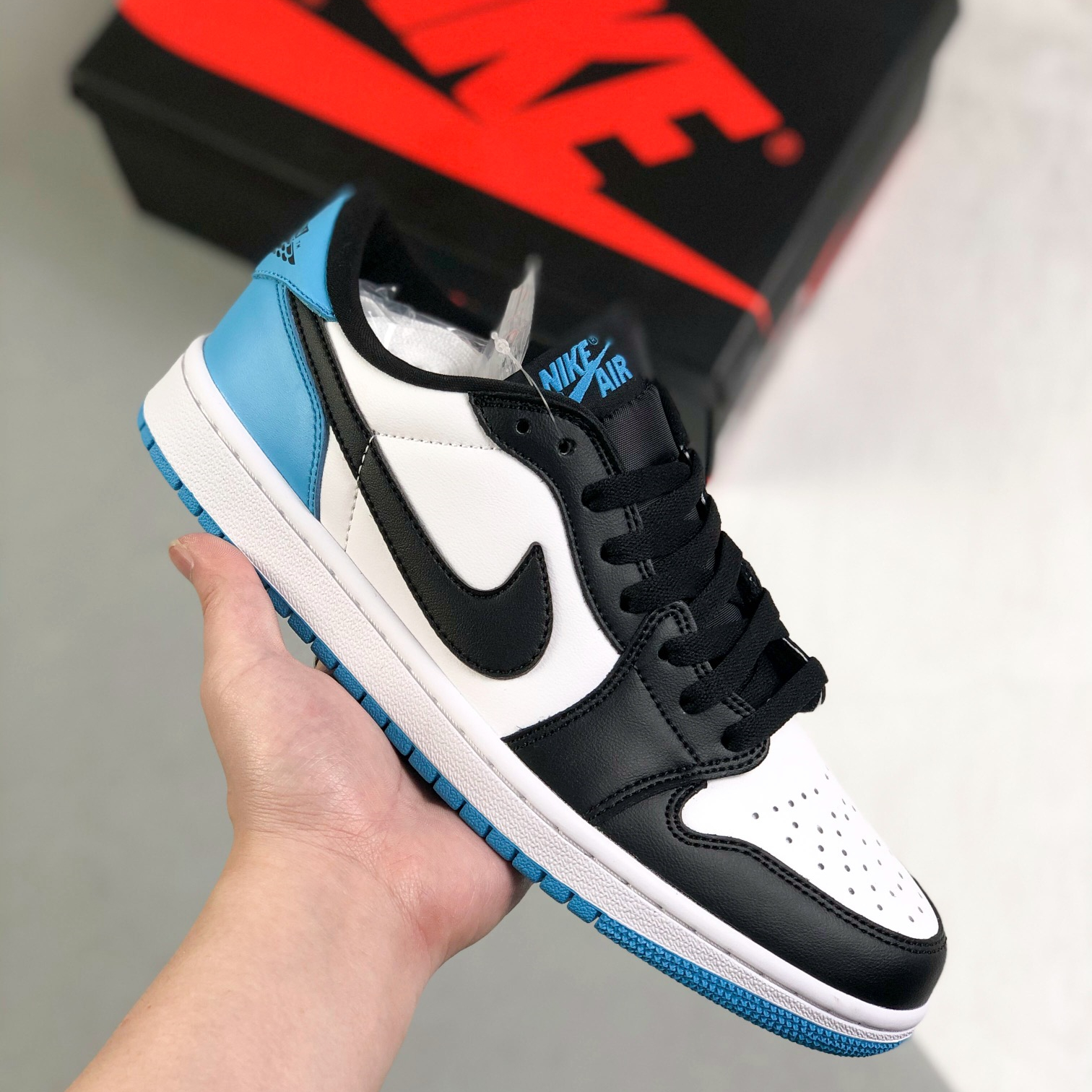 Nike Air Jordan 1 Low Top Sneakers Shoes Gr. 36-46