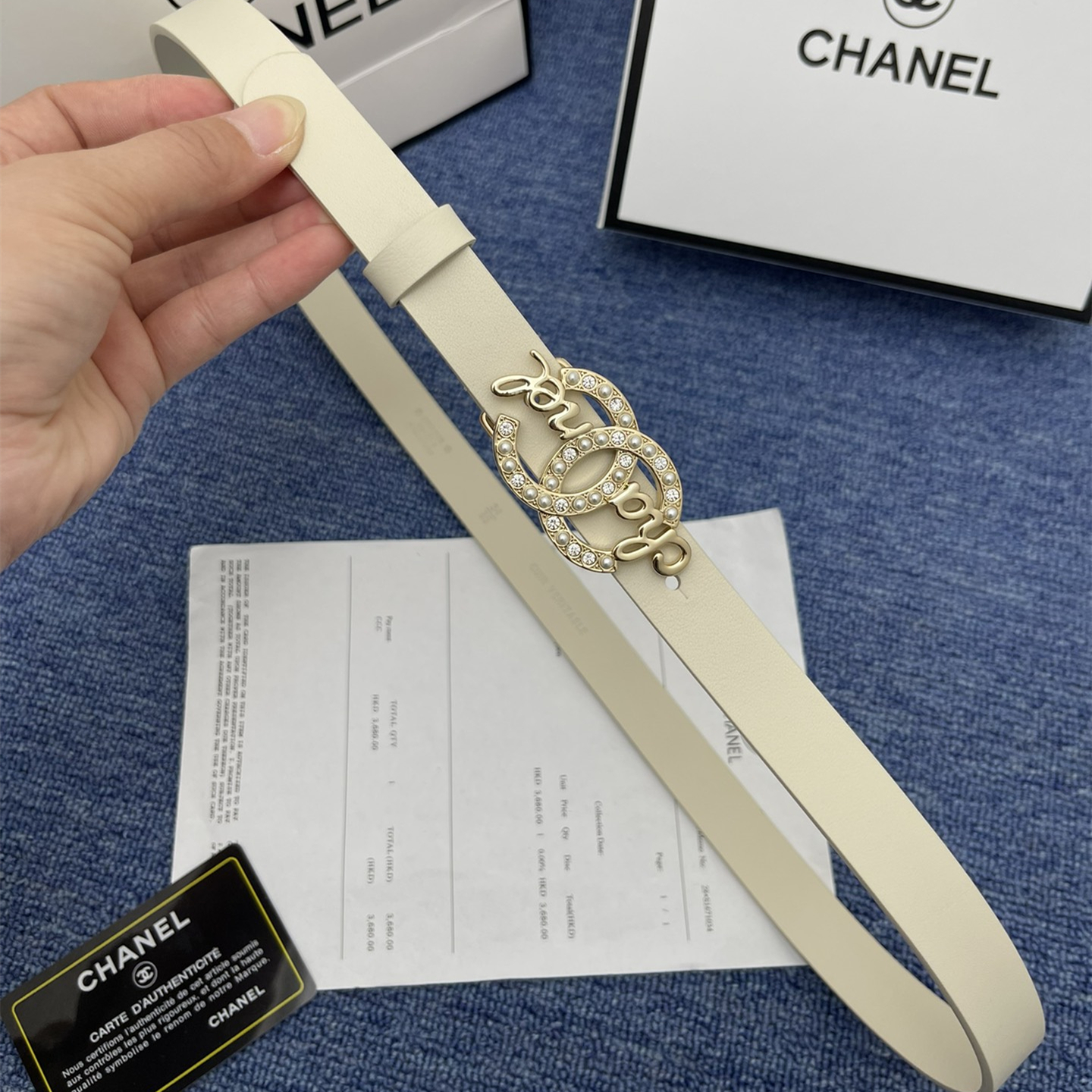 Chanel Women Belt Width 2cm