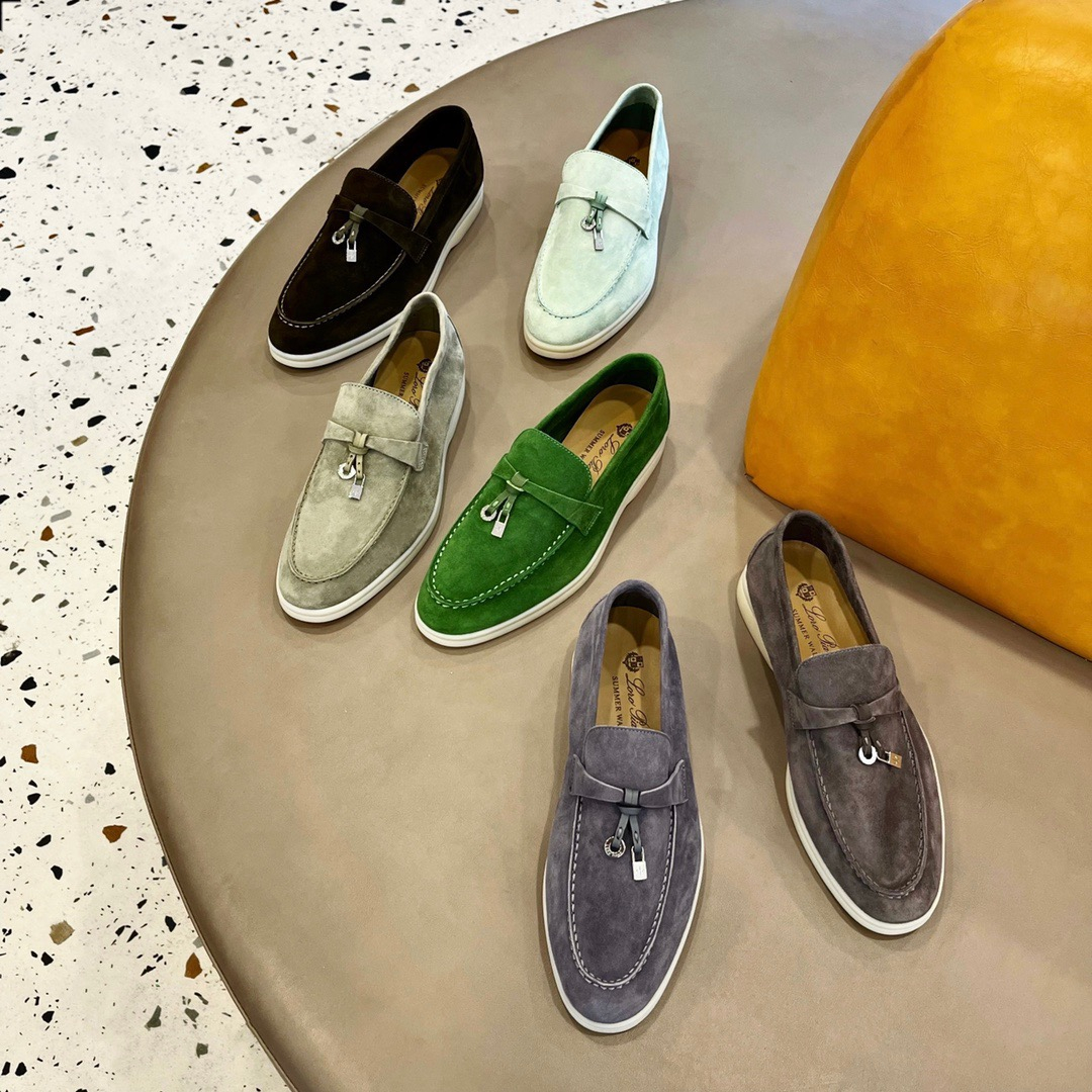 Loro Piana Men Women Loafers Size 36-45