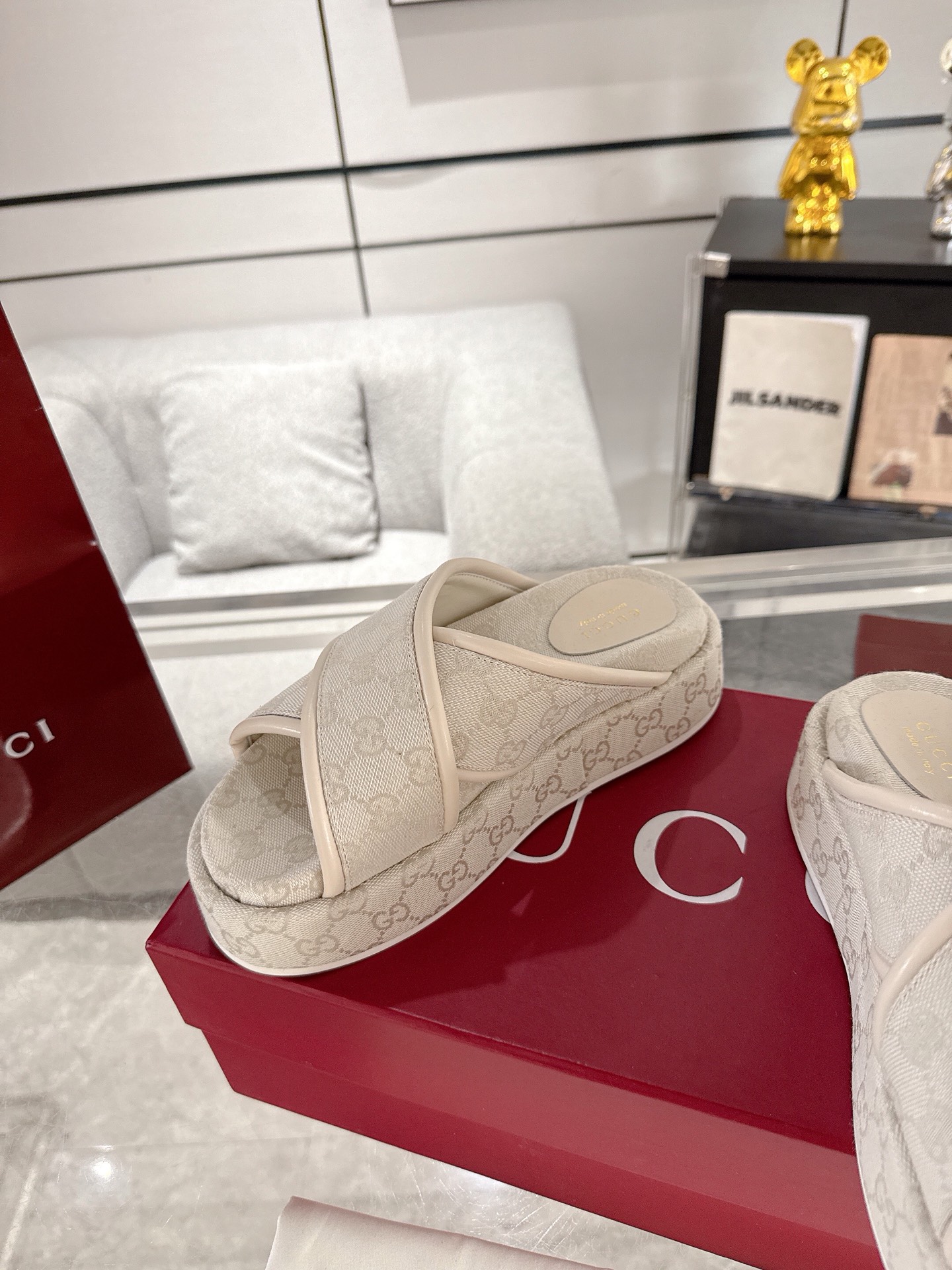 Gucci Platform Sandal Slippers Size 36-44