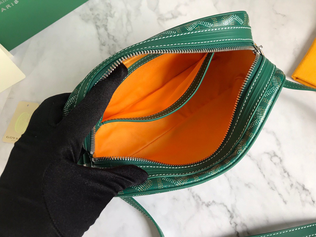 Goyard Cap-Vert Mens Shoulder Bags Size 22.5*13*7cm