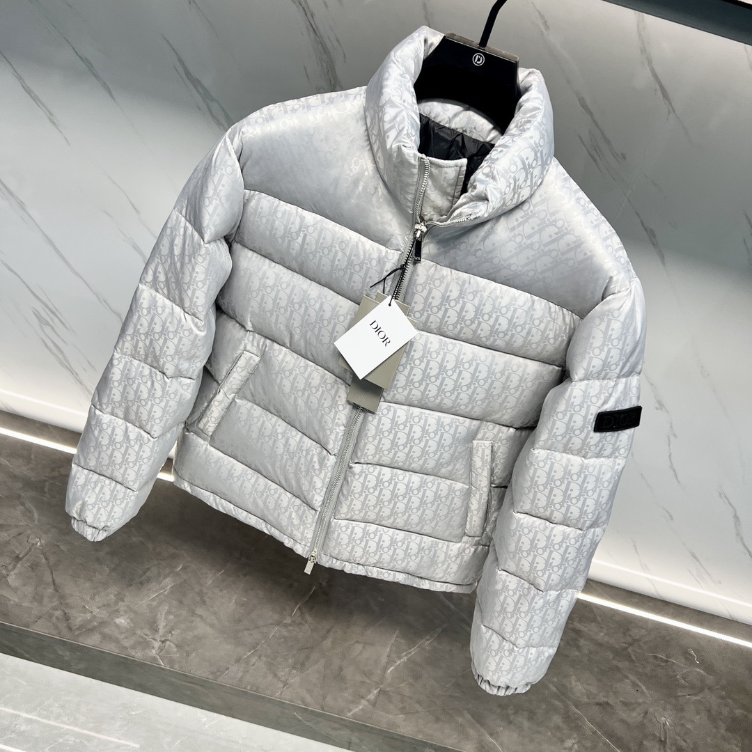 Dior 23FW Oblique Unisex Winter Jacket Size 46-54