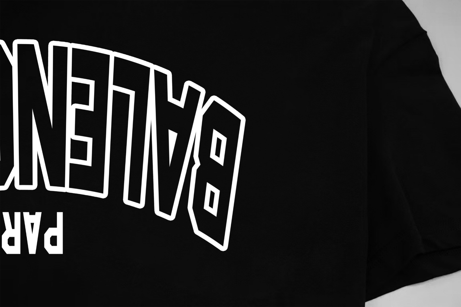 Balenciaga Unisex Cotton T Shirt Size S-XL