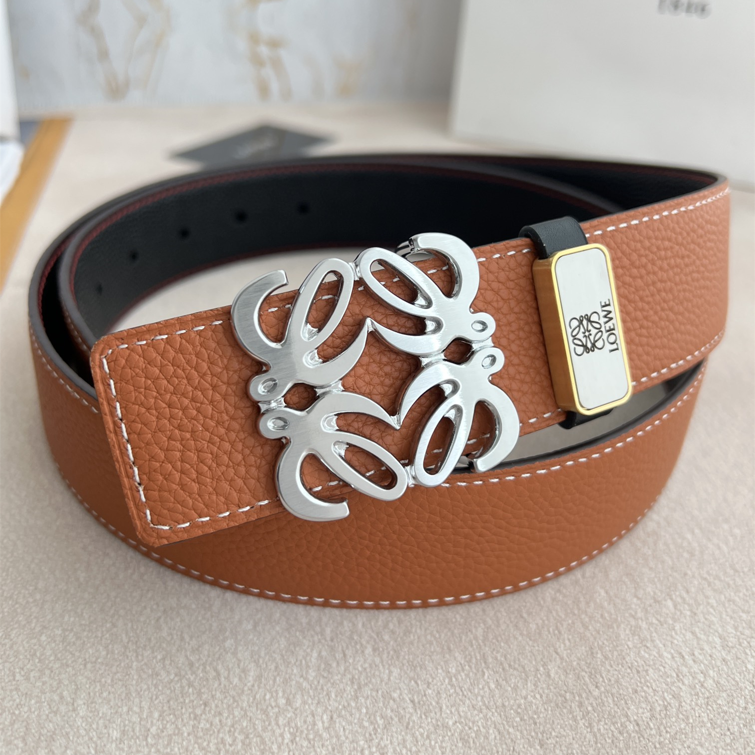 Loewe Mens Belt Width 3.8cm