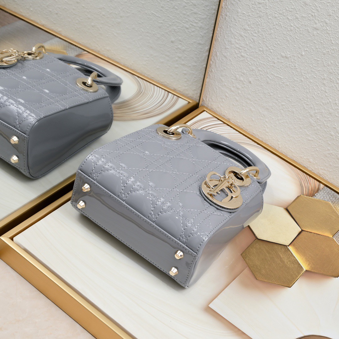 Dior Mini Lady Classic Women Shoulder Bags 17cm