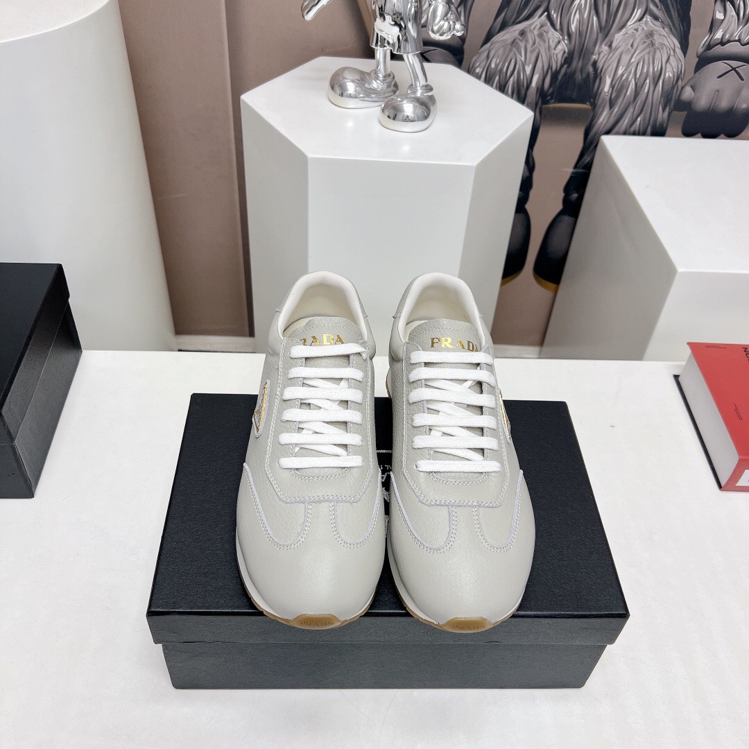 Prada Rank Leather Sports Schuhe Größe 39-45