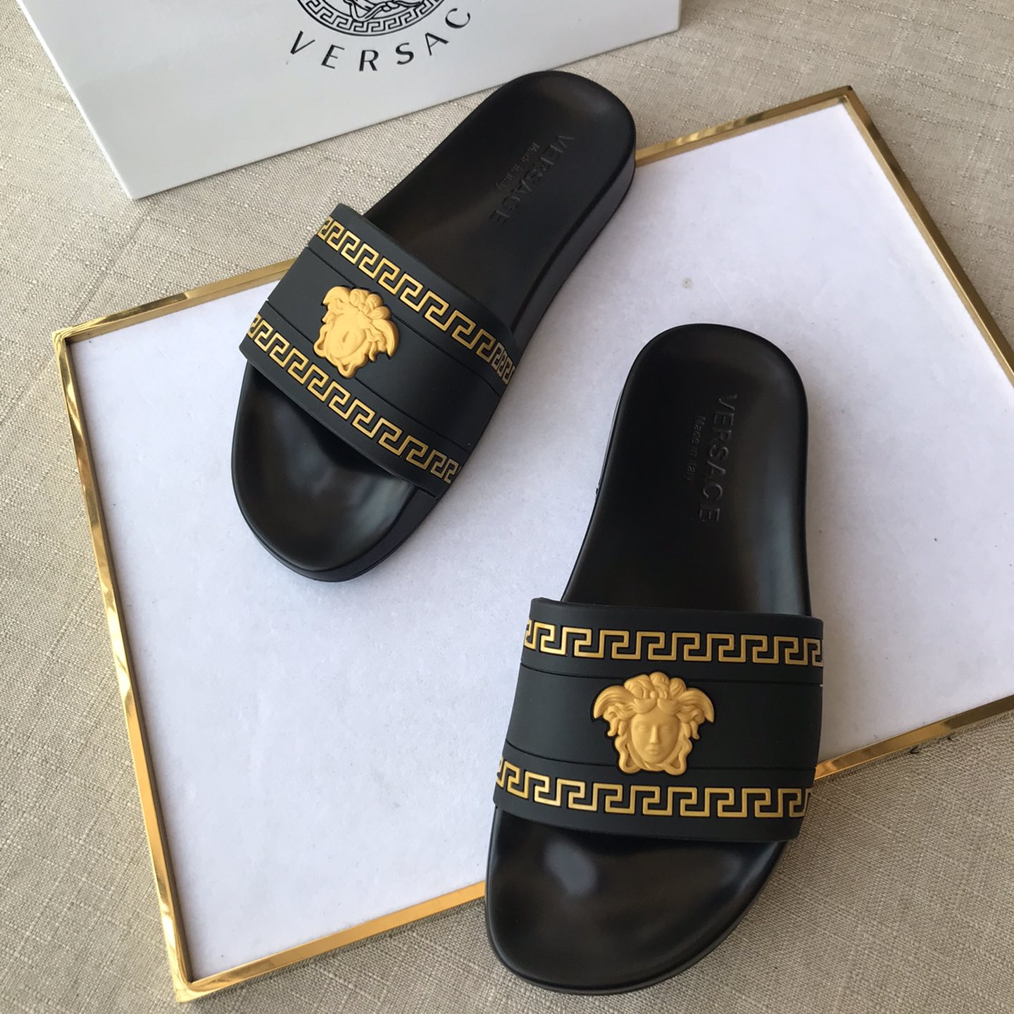 Versace Mens Women Sandals Gr. 36-46