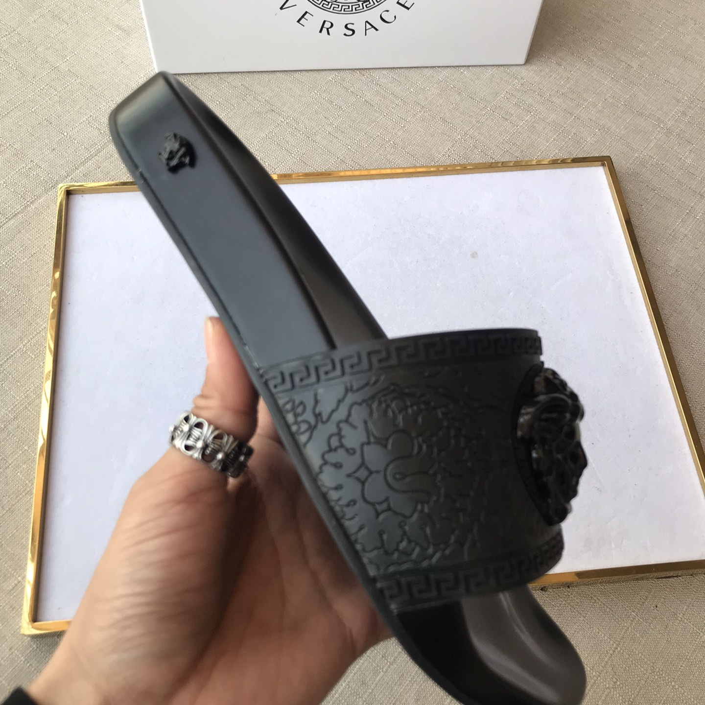 Versace Mens Women Sandals Gr. 36-46