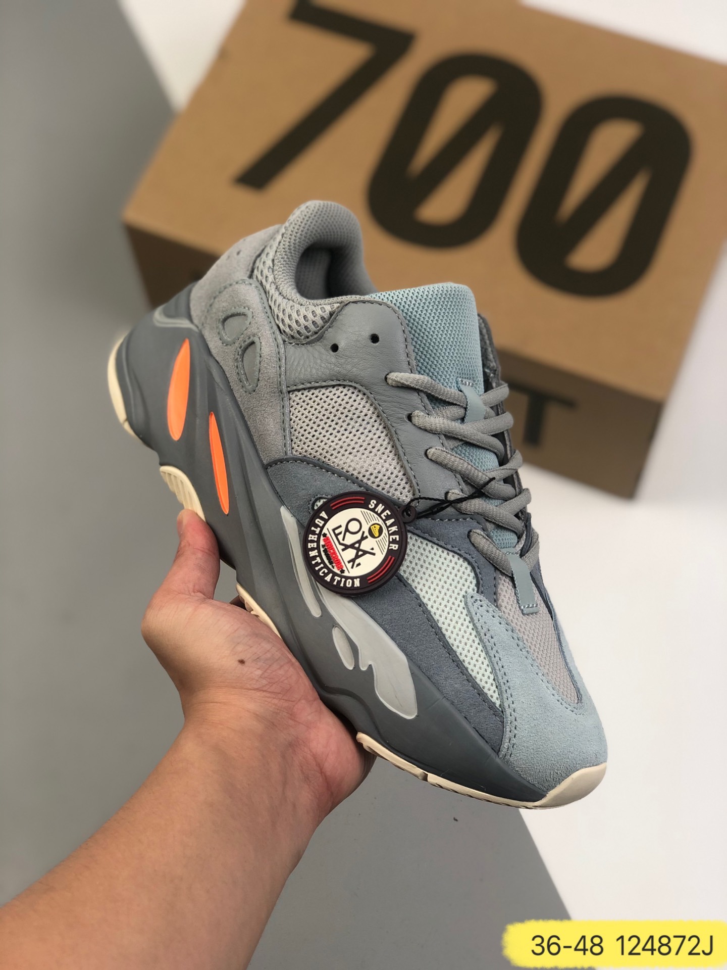 Yeezy Boost 700 V1 Sun Mens/Women's Sneakers Shoes 36 - 48