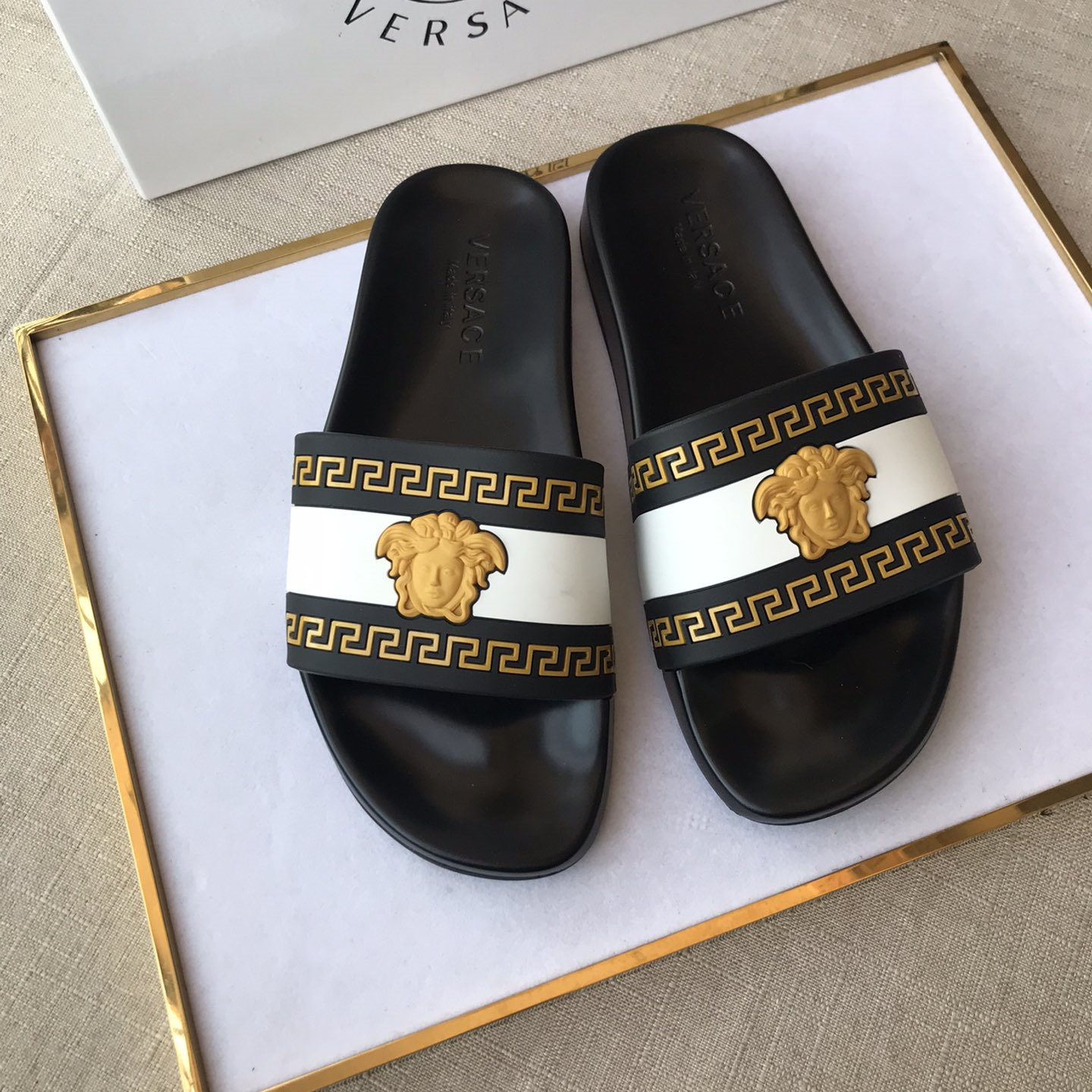 Versace Mens Women Sandals Gr. 36-46
