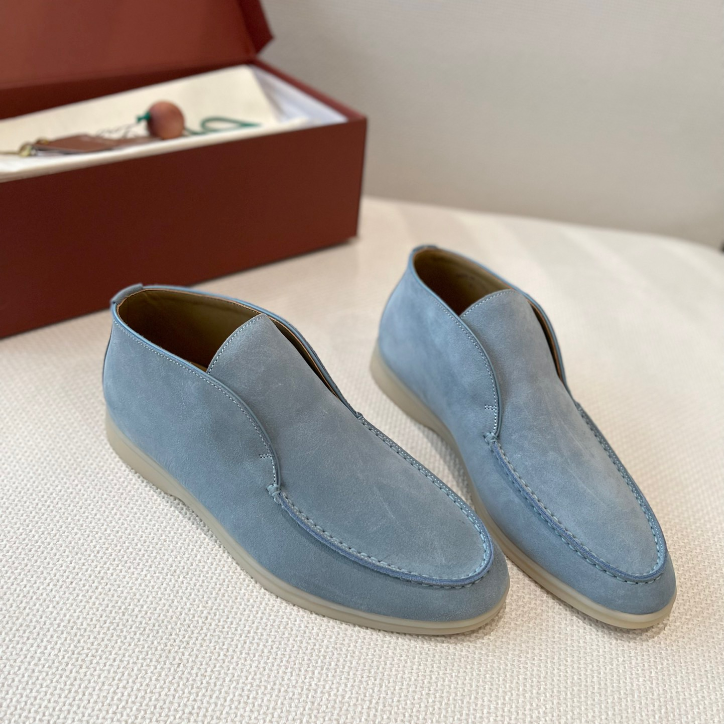 Loro Piana Unisex Loafers High Top Size 36-45