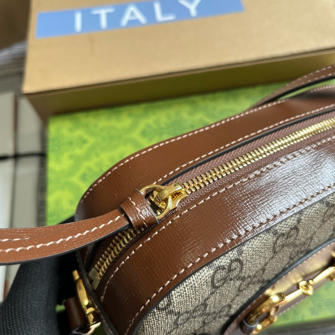 Gucci Kleine Gucci Horsebit 1955 Women Shoulder Bags 20*13*6cm