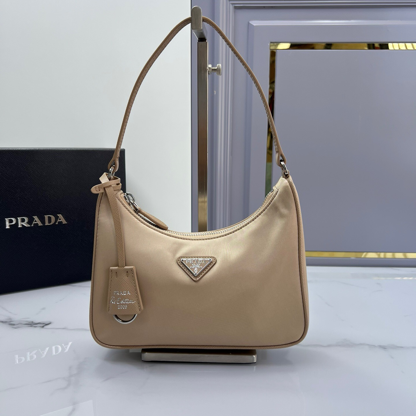 Prada 1NE204 Redition 2005 Women Shoulder Bags 22*18*6.5cm