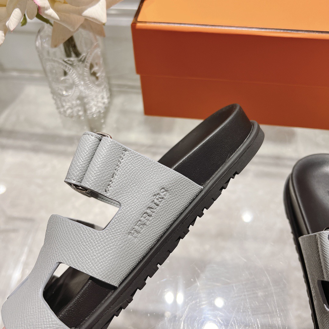 Hermes chypre Slippers Size 36-46