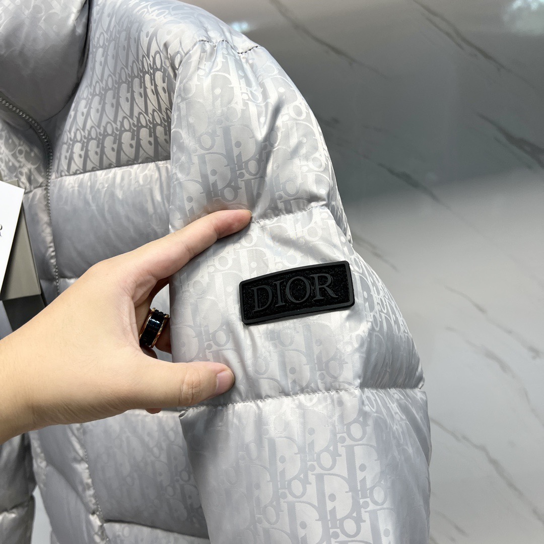 Dior 23FW Oblique Unisex Winter Jacket Size 46-54