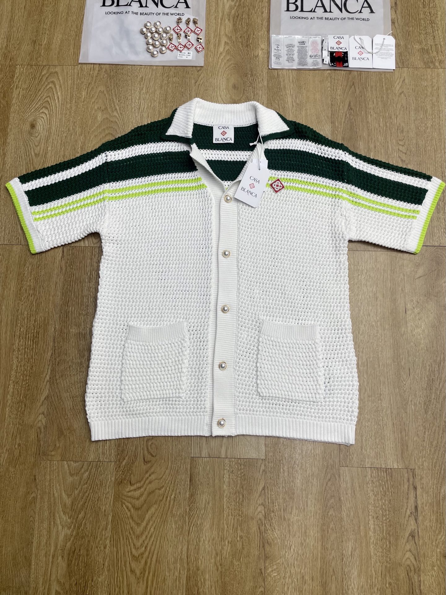 Casablanca Polo Shirt Size S-XL