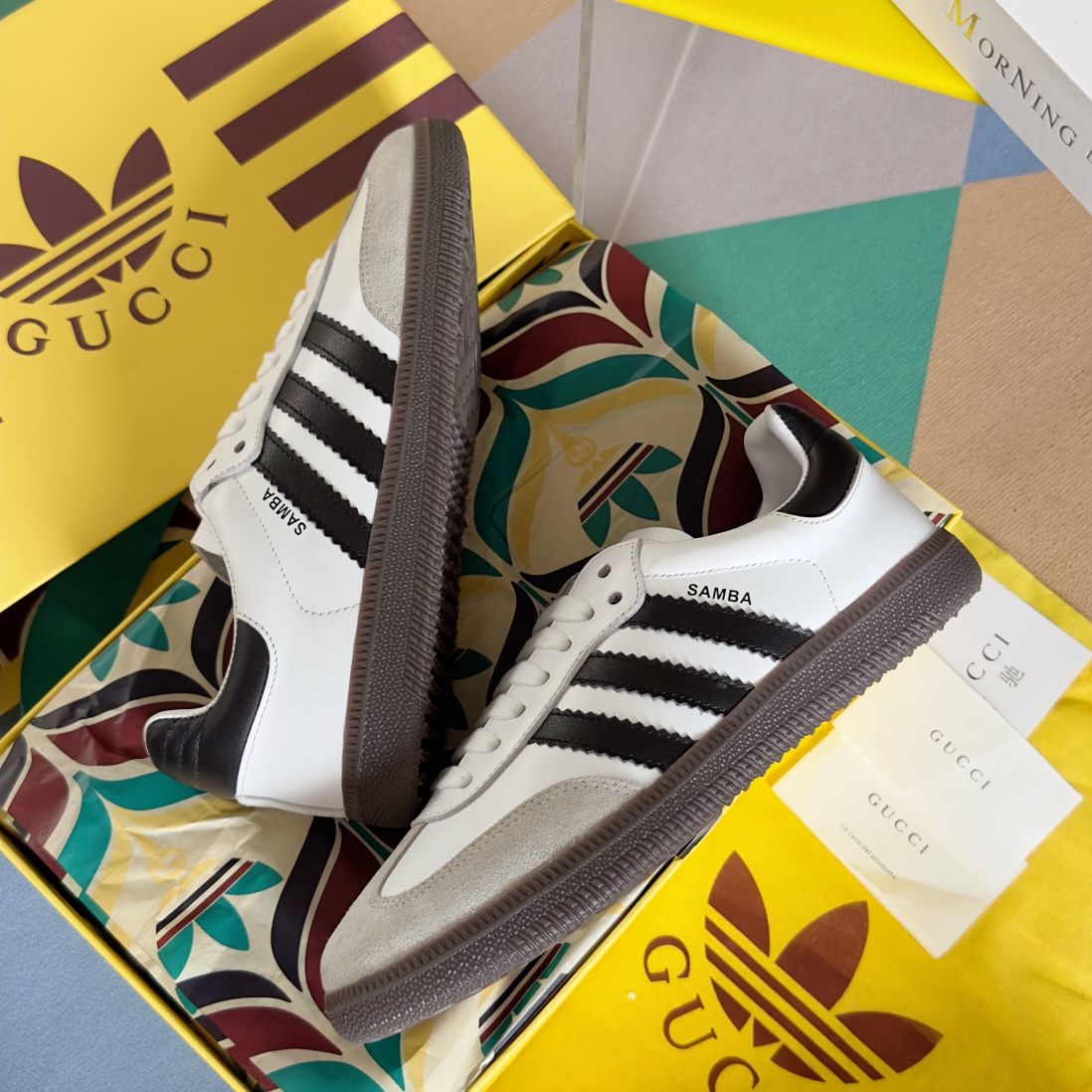 Gucci x Adidas Gazelle Sneaker Size 36-46