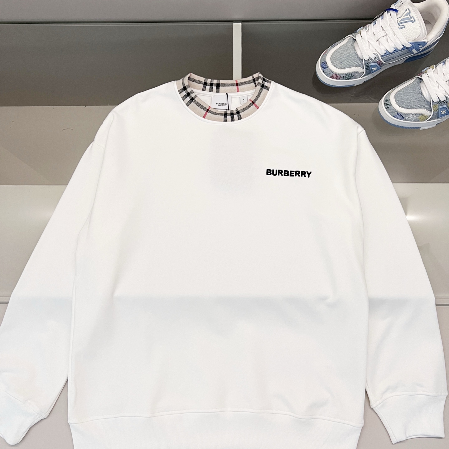 Burberry New Unisex Sweatshirt Size XS-L