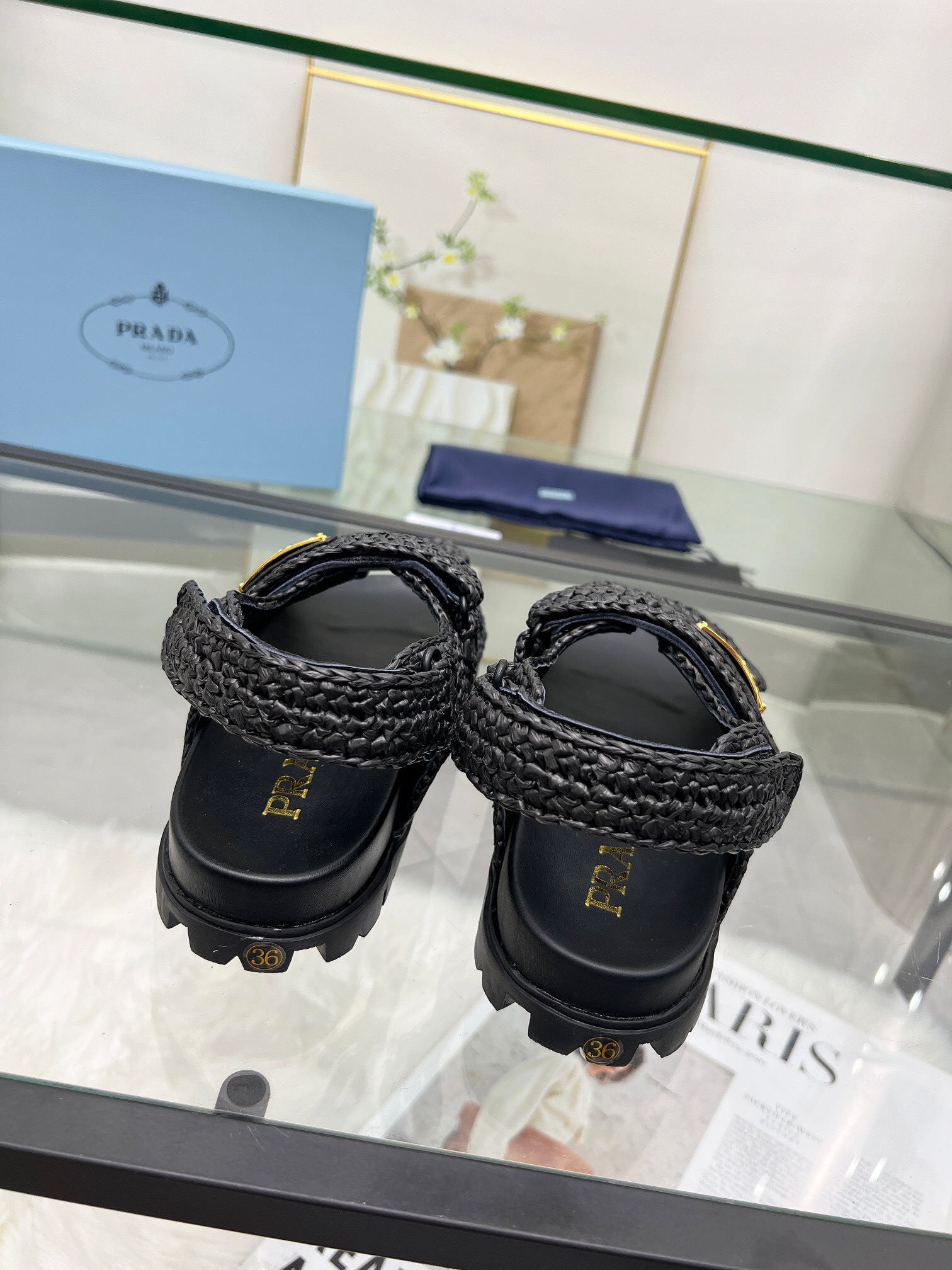 Prada 2024 New Monolith sandals Size 36-41