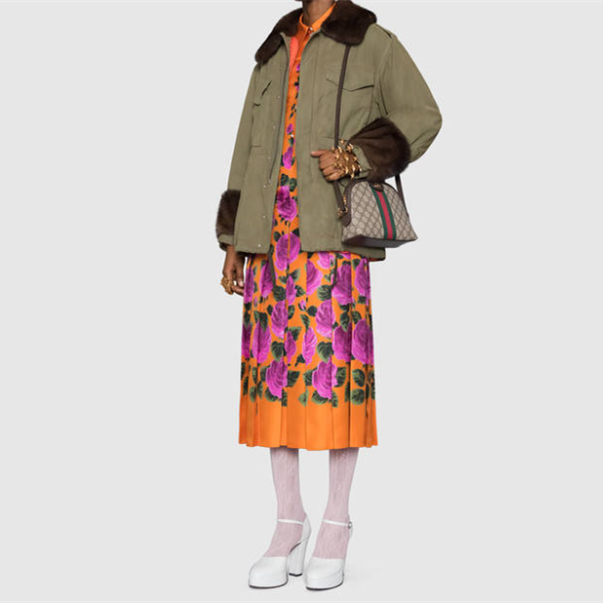 Gucci GG Ophidia Women Shoulder Bags Size 23*19*8cm