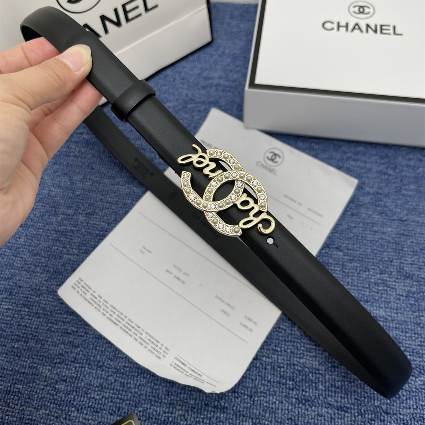 Chanel Women Belt Width 2cm