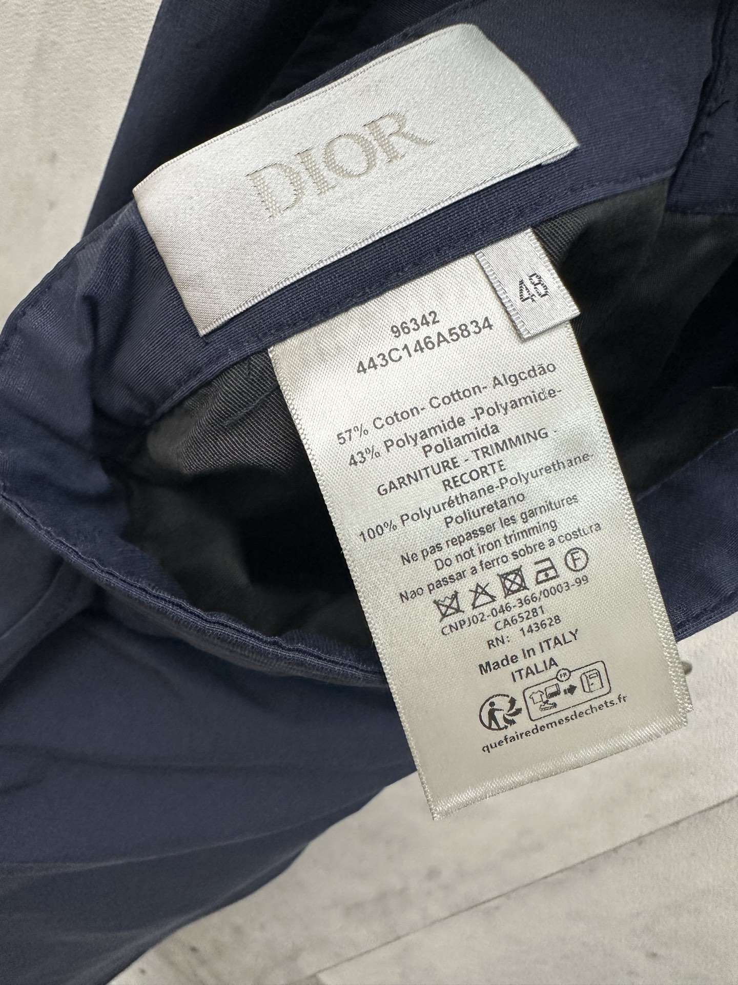 Dior Unisex Pants Size S-XL
