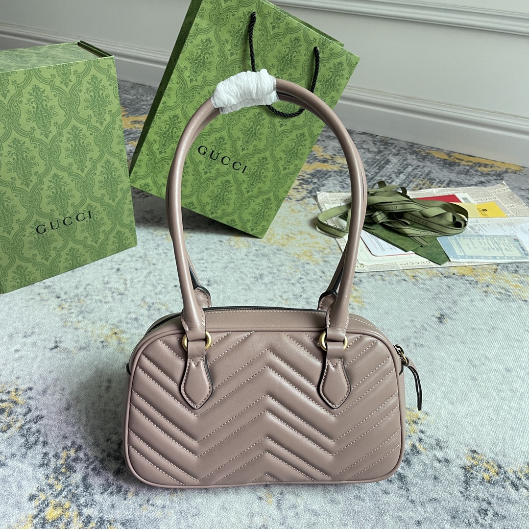 Gucci Women Shoulder Bags Size 25.5*15.5*6.5cm