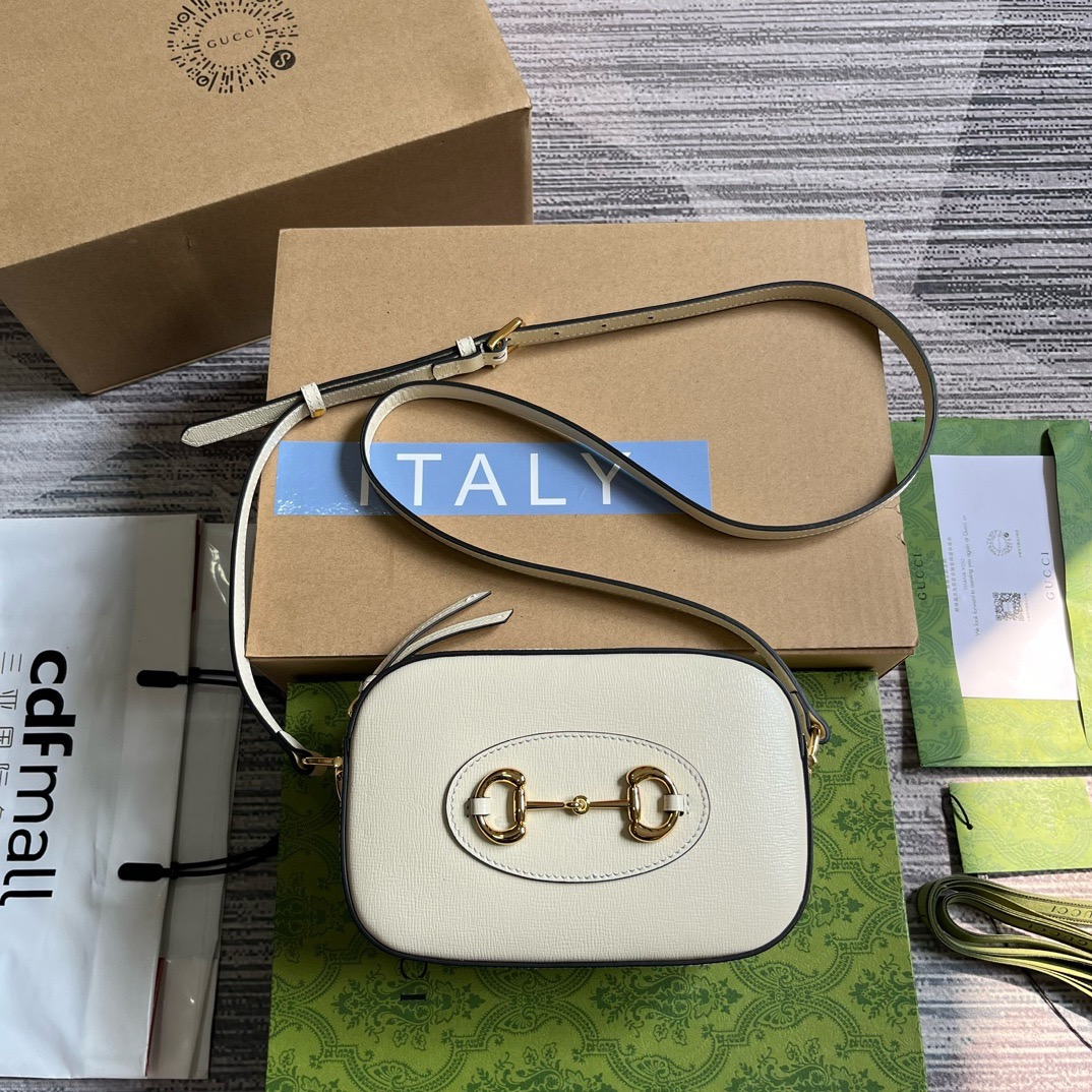 Gucci Kleine Gucci Horsebit 1955 Women Shoulder Bags 20*13*6cm