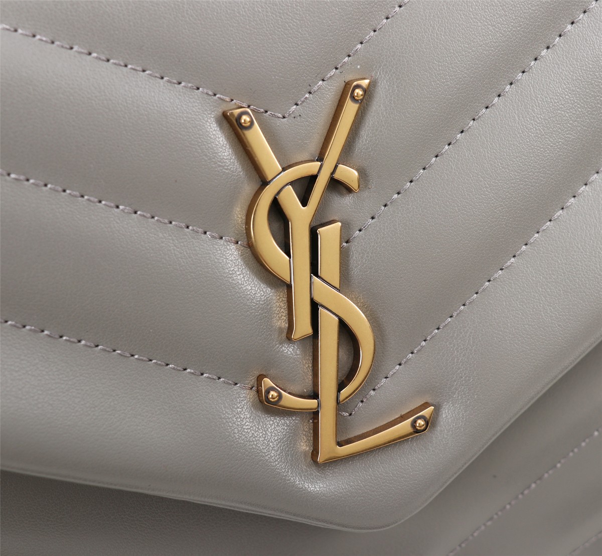 YSL Lou Lou Puffer Women Shoulder Bags Size 24cm