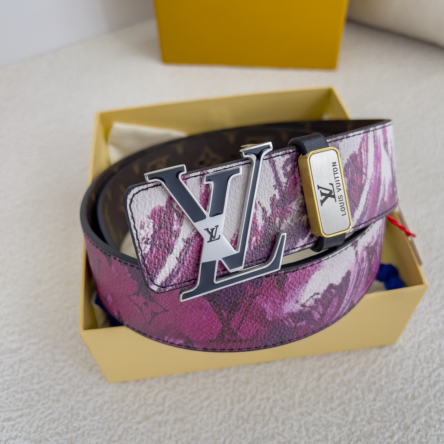 Louis Vuitton Mens Belt Width 3.8cm