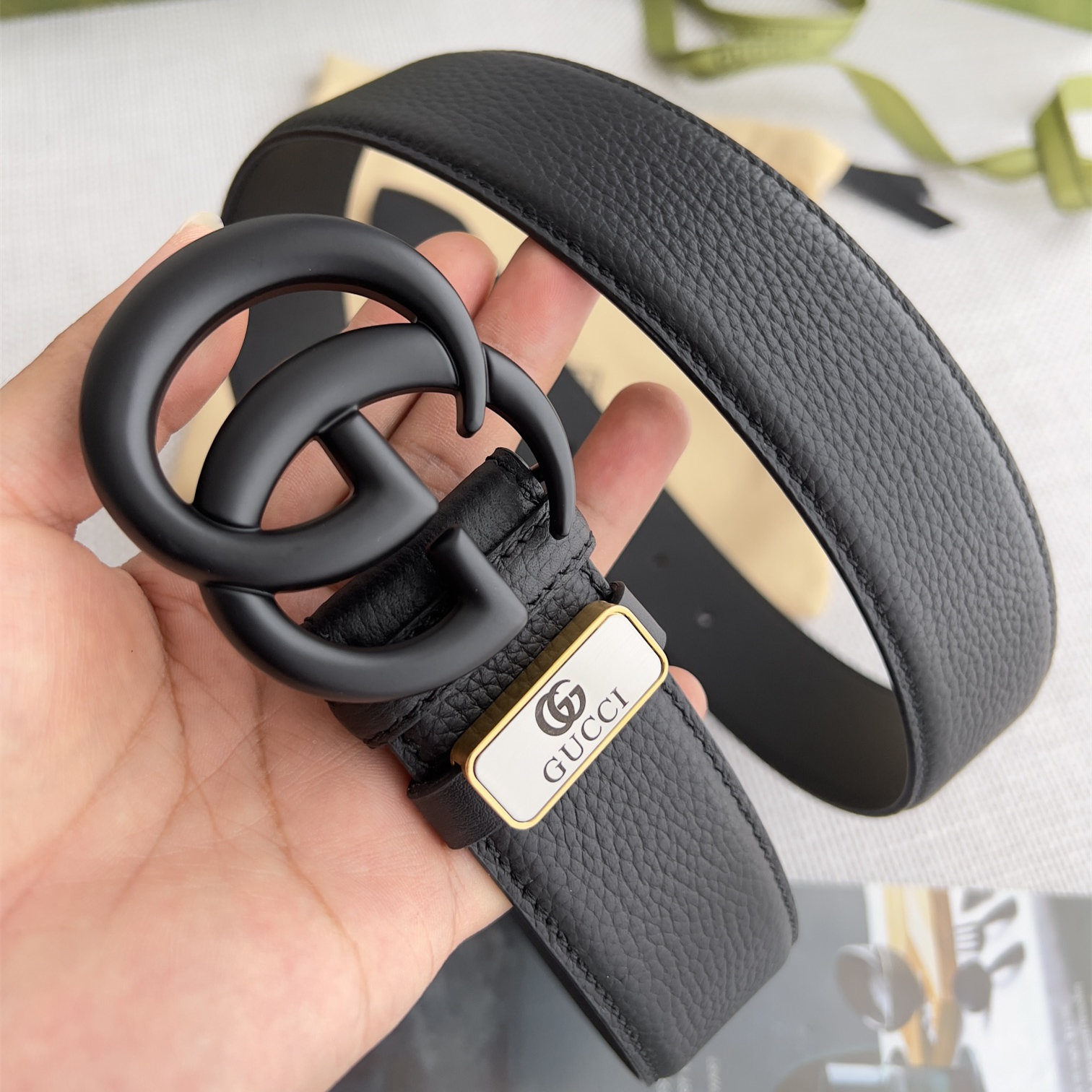 Gucci Mens Belt Width 3.8cm