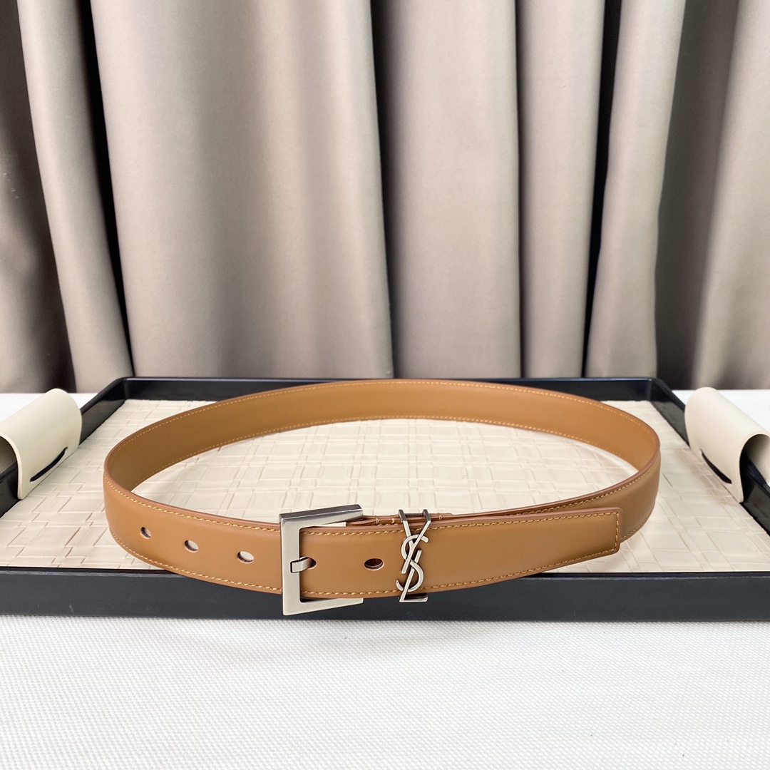 YSL Women Belt Width 3cm