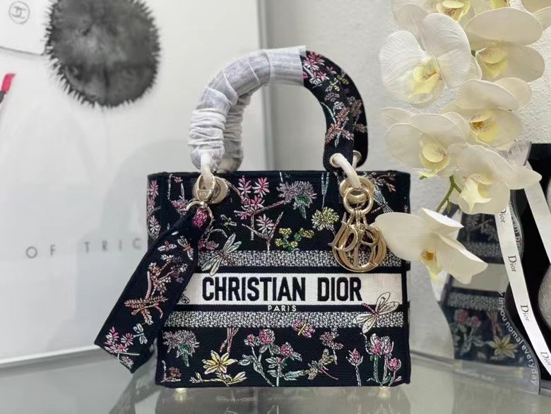 Dior Lady Women Shoulder Bags 24*20*11cm